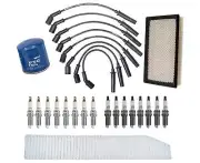 Ignition Wire Cabin Air Oil Filters Spark Plugs for Jeep Commander 4.7L 08-10 (for: Jeep)