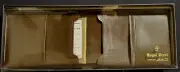 Vintage Amity Leather Royal Crest Men's Billfold Inserts Wallet Genuine Cowhide