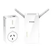 D-Link DHP-W611AV PowerLine AV2 1000 Wi-Fi AC1200 Starter Kit