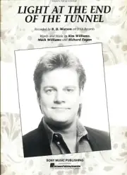 B.B. WATSON LIGHT AT THE END OF THE TUNNEL SHEET MUSIC PIANO/VOCAL/GUITAR 1988