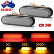 2X 34 LED Tail Lights Trailer Ute Caravan Truck Stop Indicator Rear UTE LAMP AU