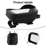 Waterproof Bicycle Frame Bag for Mobile Phone Storage and Cycling Accessories