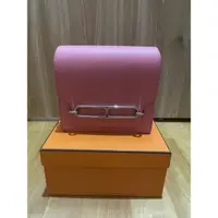 在飛比找蝦皮購物優惠-Hermès Roulis Mini  Rose Azale