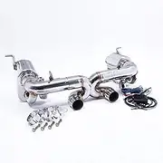 AP-F458-170 Exhaust System (Electronic Valve Controlled Ferrari F458 10-15), 1 Pack