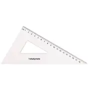 Studymate 21cm 60 Degrees Set Square