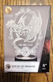 Game Of Thrones House Of The Dragon Led Figure Lamp 8in New