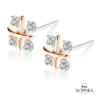 在飛比找Yahoo奇摩購物中心優惠-SOPHIA 蘇菲亞珠寶 - 火花 14K金 鑽石耳環
