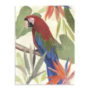 Artey | Tropical Parrot Composition III - Stretched Canvas - Stretched Canvas - 120 x 160cm