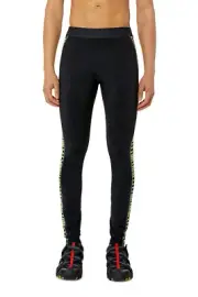 Diesel Amsb-Emmet-Wt04 Leggings Men's Sports Pants Black Size XL