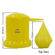 Wheel Nut Indicator, 100 Pack - NWL36CAP-100
