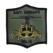 Bell® HH-1K, Navy Gunships 3.5 inch Patch – With Hook and Loop