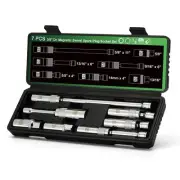 7 Piece 3/8-Inch Drive Magnetic Swivel Spark Plug Socket Set, Includes 9/16-I...