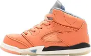 [Nike] Jordan 5 Retro Sp Toddlers Shoes, Crimson Bliss/Leche Blue-sail, 9 Toddler
