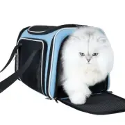Pet Carrier Bag for Medium Cats and Puppy. TSA Airlined Approced. Easy Vet Vi...