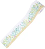 HAMPPLIES Watercolor Cactus Decorative Border Sticker for Bulletin Boards Lockers Walls Vibrant Stylish Trim for Classroom Home Office Decor