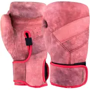 pro Leather Boxing Gloves Professional MMA Sparring Punch Bag Training Fight