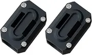 Bracket swingarm Spool 1/2/4PCS Motorcycle Engine Crash Bar Decorative Bumper Protection Block Engine Bumper Guard Blocks Fit for 22/25/28mm Motorcycle Wheel Stand(2pcs)