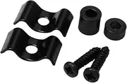 UPKOCH String String Electric Guitar String Buckle Mounting Holder Covers Cavity Trees Lock Retainer Guitar Accessories Output Ferrules Guitars Tailpiece Tuning Bass Stainless Steel Black