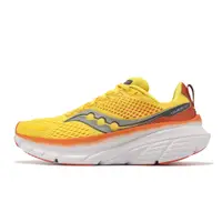 在飛比找蝦皮商城優惠-Saucony 慢跑鞋 Guide 17 黃 灰 厚底避震 