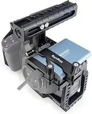 MAGICRIG BMPCC 4K / 6K Cage with NATO Handle + T5 SSD Mount Clamp for Blackmagic Design Pocket Cinema Camera 4K / 6K