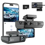 Dash Cam Front and Rear, 4K Dual Channel Dash Camera for Cars, Car Dashcam Da...