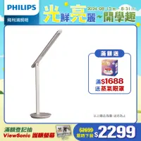 在飛比找momo購物網優惠-【Philips 飛利浦】66239 品昊LED 全光譜護眼