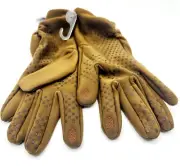 Women's CAMEL BROWN Tech Touch Fleece Lined Gloves By Time & Tru ONE SIZE, NEW