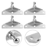 4pcs Gas Spring Lift Strut Bracket Ball Stud Metal Ball Stud Mounting Bracket