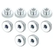 Knurled Thumb Nuts, 25Pcs M6 Iron Round Knobs for 3D Printer Parts