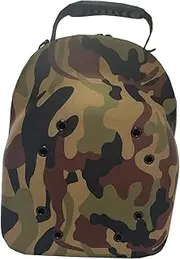 Generic Hat Cap Travel Case, Baseball Cap Case with Carrying Handle, Handbag Protective Hat, Baseball Hat Bags, Peaked Hat Storage Box for Household, Trip