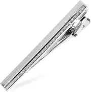 [COSMEVIVI] Tie Clips Shirt Tie Bar Shirt Tie Clip Wedding Tie Bar Clip. Business Tie Clip Tie Clasp Men Tie Clip Silver Tie Clip Tie Clip for Men Business Suit Tie Bar Business Suit Bar Clip