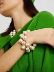 Pearls On Pearls Bracelet