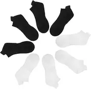 Outanaya 4pairs Unisex Cotton Ankle Socks Lightweight Low-cut Liners for Running and Everyday Wear Breathable and Comfortable