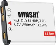 LI-40B NP-45 EN-EL10 D-LI63 D-LI108 NP-80 Kllc-7006 LI-42B Battery Compatible with Nikon Coolpix S3000 3.7V 850mAh High Efficiency Battery