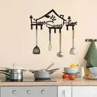Iron Wall Hooks Wall Mounted Coat Rack Multi-Purpose SWEET HOME Hooks Entryway