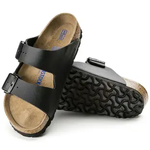 BIRKENSTOCK 勃肯/Arizona／合成皮／軟墊 /黑色