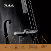 D'Addario Kaplan Cello Single A String, 4/4 Scale, Medium Tension