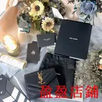 嘉盈二手//SAINT LAURENT YSL 金扣三折短夾