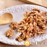 在飛比找PChome24h購物優惠-烘焙蜜汁核桃200G【每日優果】