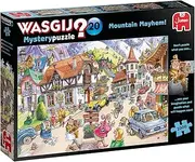 [Jumbo] Wasgij, Mystery 20 - Mountain Mayhem!, Jigsaw Puzzles for Adults, 1,000 Piece