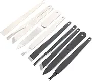 minkissy 2 Sets Nail File Pedicure Knife Clipping Nail Clean up Brush Pincer Polish Remover Cuticle Trimmer Cleaning Pen Fingernails Gel Scrubber Cleaner Foot Trimming Tools Stainless Steel