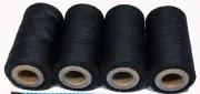 HVY. SPUN POLYESTER SERGER & QUILTING THREAD, BLACK