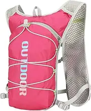 Running Backpacks - Lightweight Breathable Running Hydration Vest | Running Water Backpack | Waterproof Mesh Breathable Bag | Hydration Vest Pack for Outdoor Activities Hiking Camping Phones