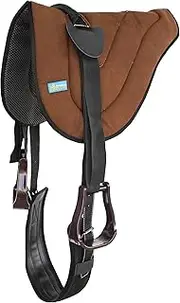 Professional Equine Horse Saddle PAD Western Kids Neoprene Bareback Pad Stirrups 39187