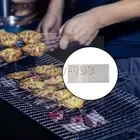 Metal Flat Reusable Kabob Skewers for Grilling BBQ Barbecue Tools 13" Pack of 18