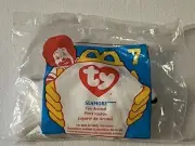 NEW 1996 McDonalds Happy Meal Ty Seamore the seal Beanie Baby Plush Toy #7