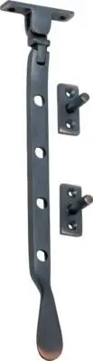 Antique copper base fix casement window stay 200 mm TH 1716