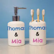 Personalised Shared Bathroom Set