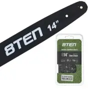 8TEN 14" Chainsaw Guide Bar & Chain .050 3/8LP 50DL for Stihl MS170 30050004809