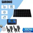 380W Solar Panel 12V Mono 380 Watt Caravan Camping Battery Charger USB Regulator